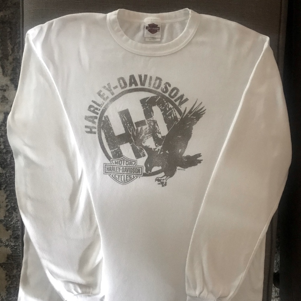Harley Davidson Long Sleeve Henley